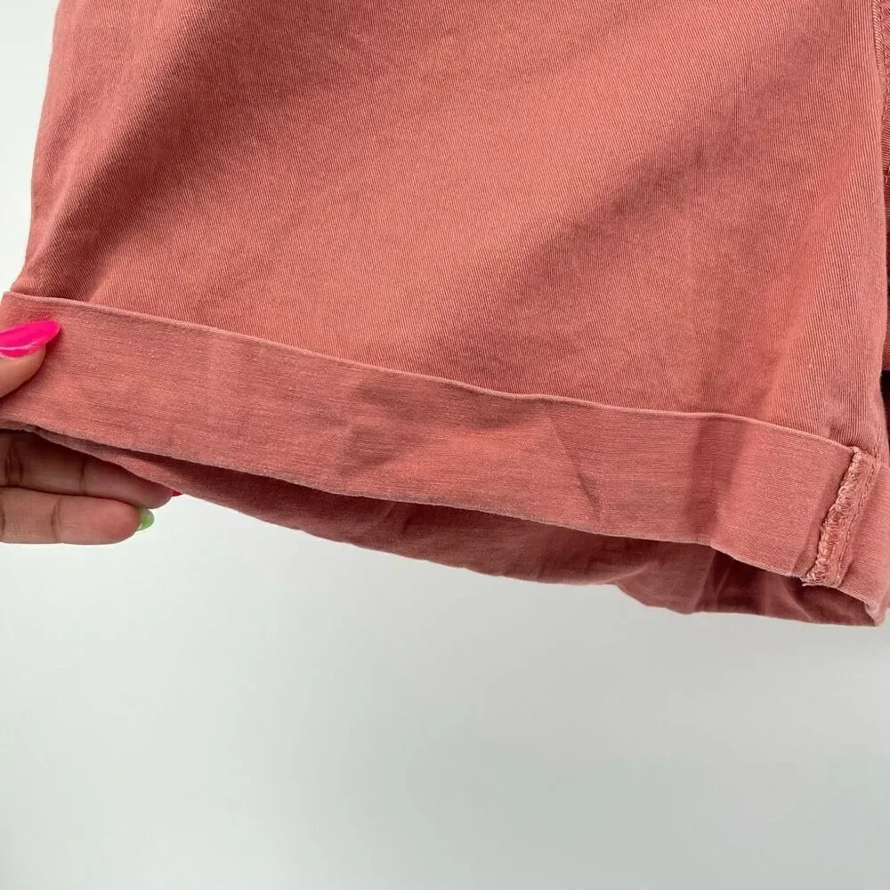 Banana Republic Paperbag Waist Shorts Pink Size 6 Summer High Rise 5” Inseam
